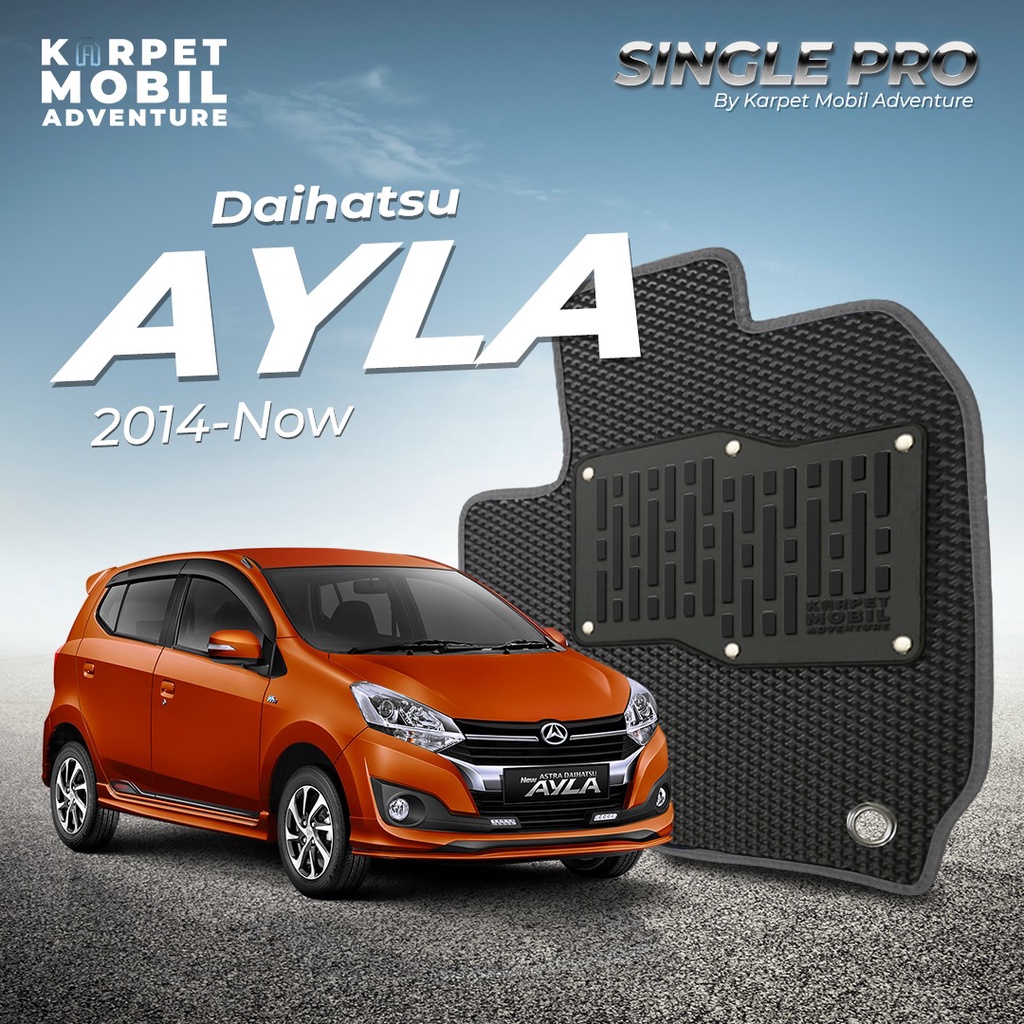 Karpet Mobil Adventure SinglePRO Daihatsu Ayla (2014-Now)