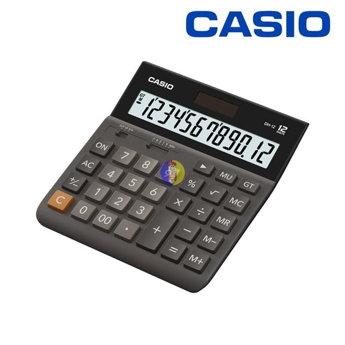 

NEW Kalkulator Casio DH-12BK / 12 Digits
