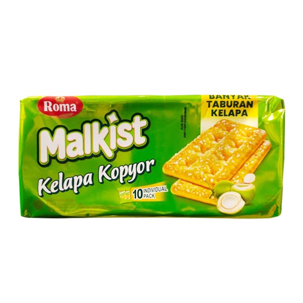 

ROMA MALKIST KELAPA KOPYOR 190 GR - BISKUIT