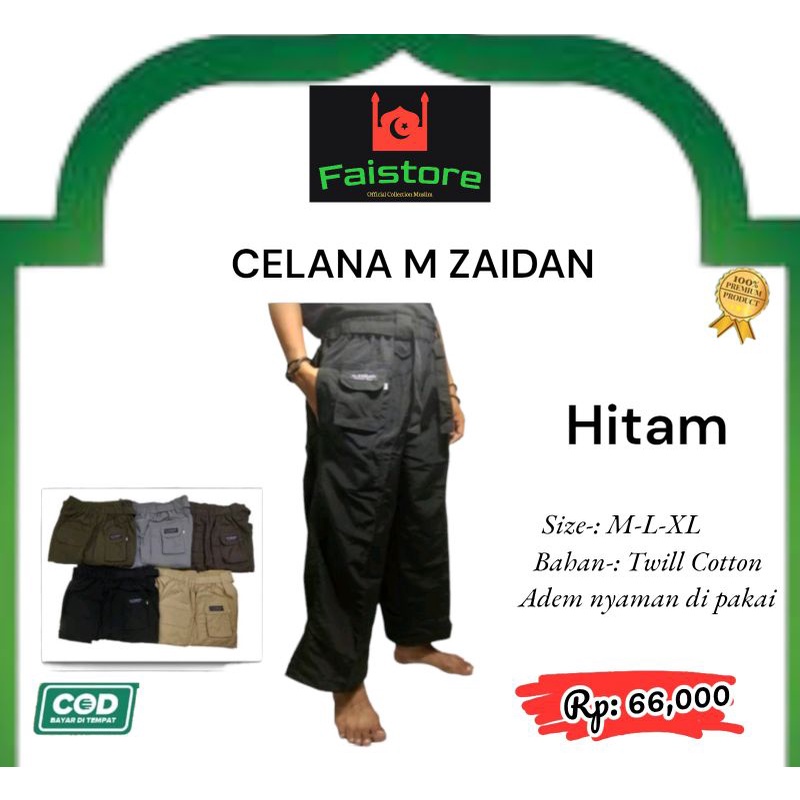 Celana Pangsi Sirwal M Zaidan Celana Out Dor Komprang