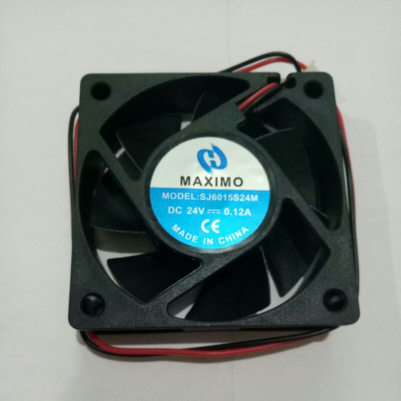 FAN DC 24V / KIPAS DC 24V 6CM , 6X6X1,5 CM