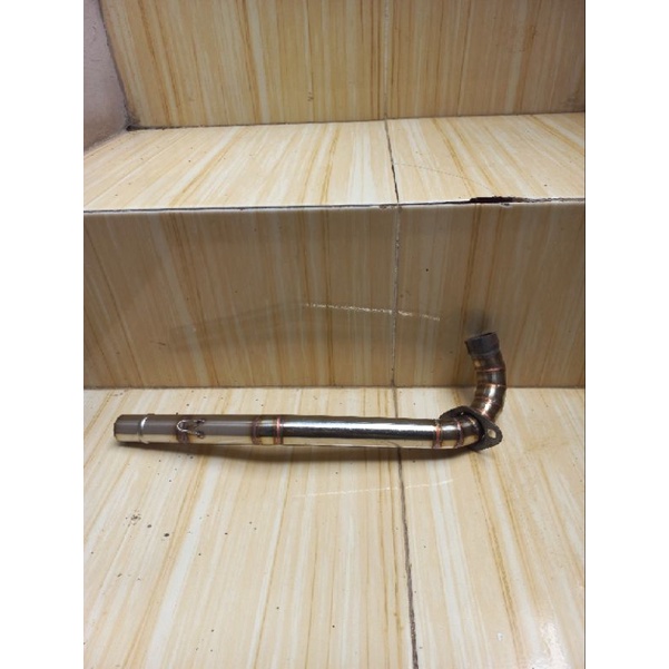 leher depan leheran knalpot standart ori inlet 26 stenlis kharisma wave kirana supra 125 absolute re