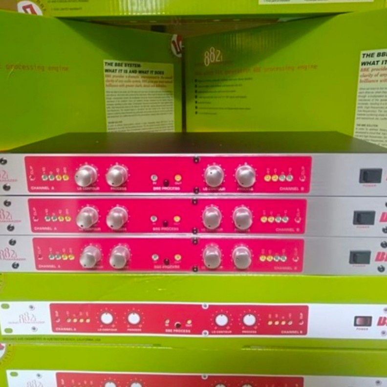 efek mic vocal  BBE sonic maximixermaximizer bbe882ibbe 882ibbe-882i