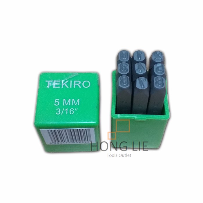 Mataobeng Tekiro Ketok Angka / Nomer / Nomor 5Mm / 5 Mm