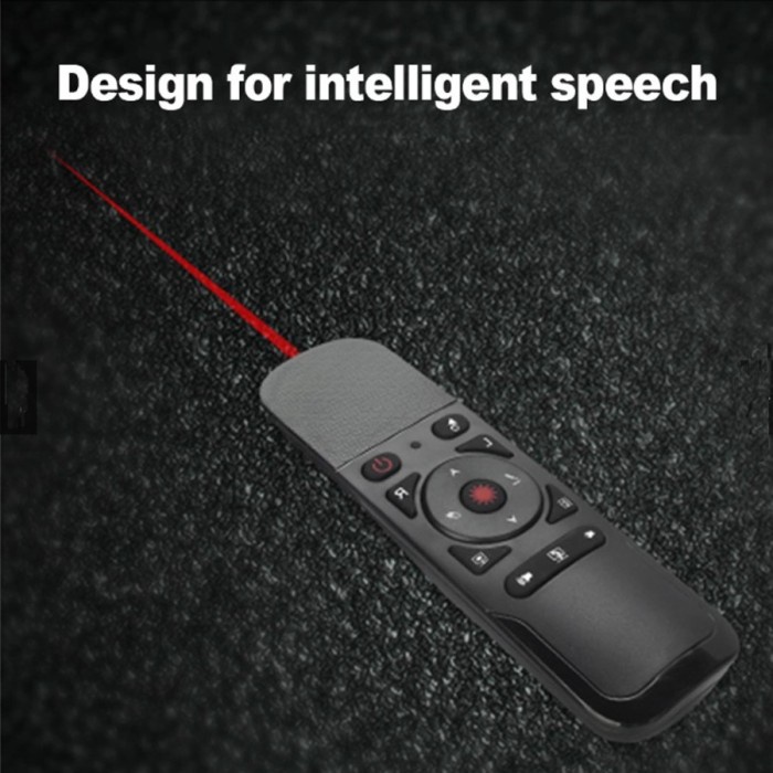 Remote Gyro Air Mouse Presenter Presentasi Power Point + Laser Pointer