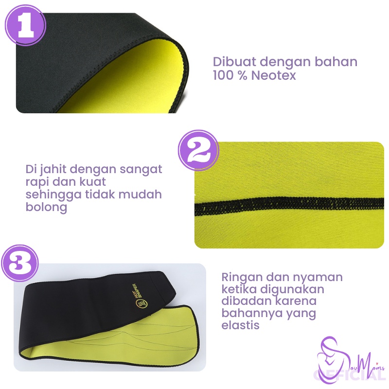 Korset Pria Pembakar Lemak Waist Man Pengecil Perut Corset Pelangsing Korset Bakar Lemak