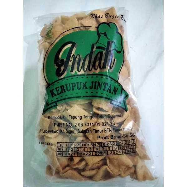 

kripik Jintan Khas suku Bugis