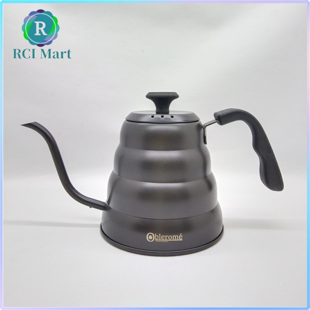 Jual Gooseneck Kettle With Thermometer 12l Teko Leher Angsa Teko Kopi Kettle Coffee Rci 9619