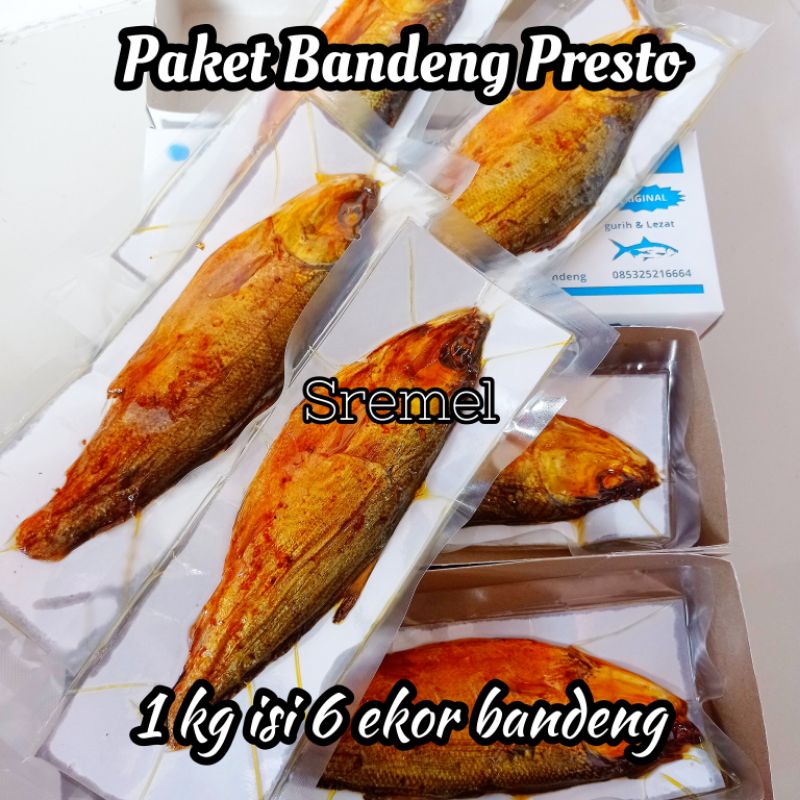 Paket Bandeng Presto 1 Kg Isi 6 Ekor