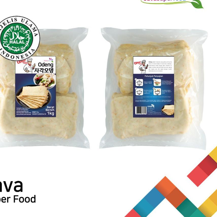 

BIG SALE Oppa Odeng Eomuk Korea Fish Cake 1kg Halal