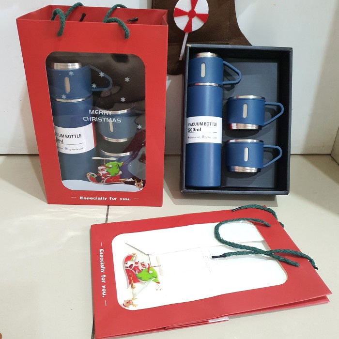 GIFTSET Christmas Hampers Natal Set Tumbler Termos Exclusive Mewah