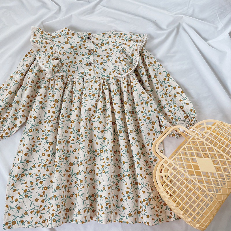 2-6thn | DRESS ANAK KOREA PESTA ELEGAN FORMAL PEREMPUAN MDD MK