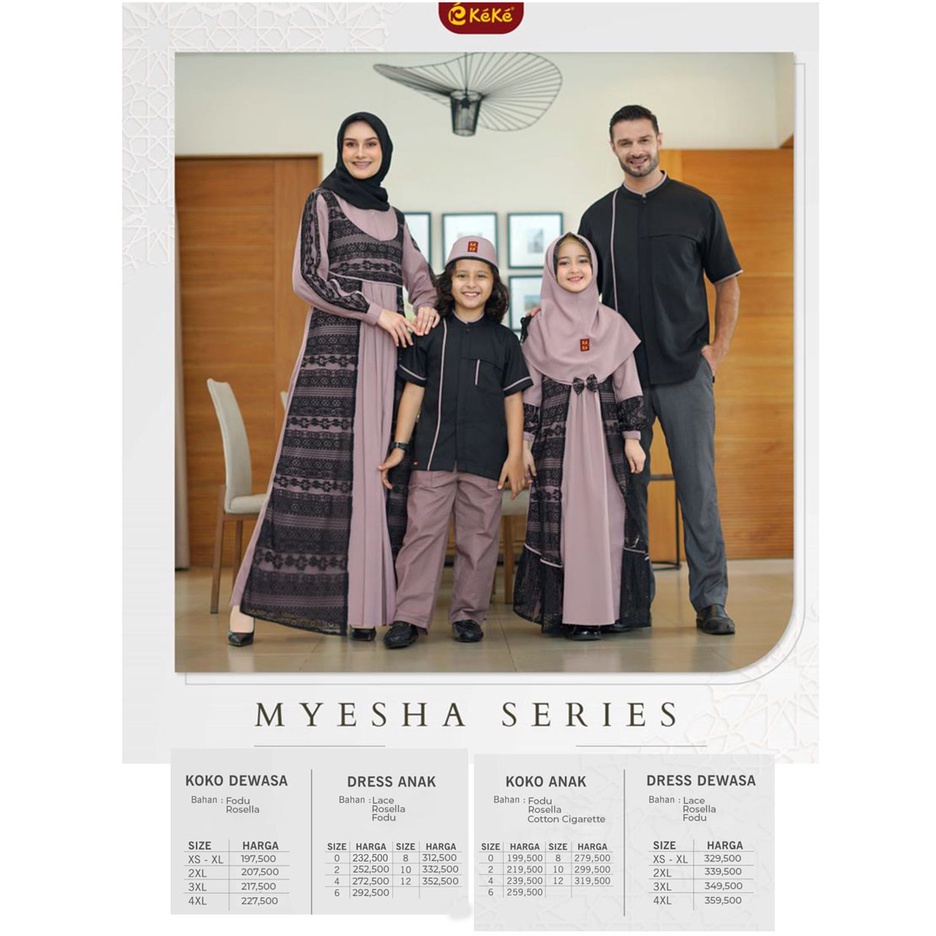 SARIMBIT KEKE MYESHA SERIES