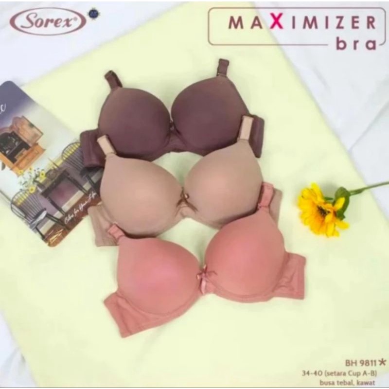 Maximizer bra bh Sorex 9811 busa tebal