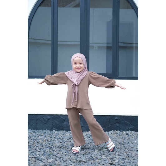 Afsheenastore One Set Tiera Anak By Almahyra Kids