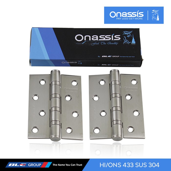 ENGSEL PINTU ONASSIS 433-4BB SUS 304 SS