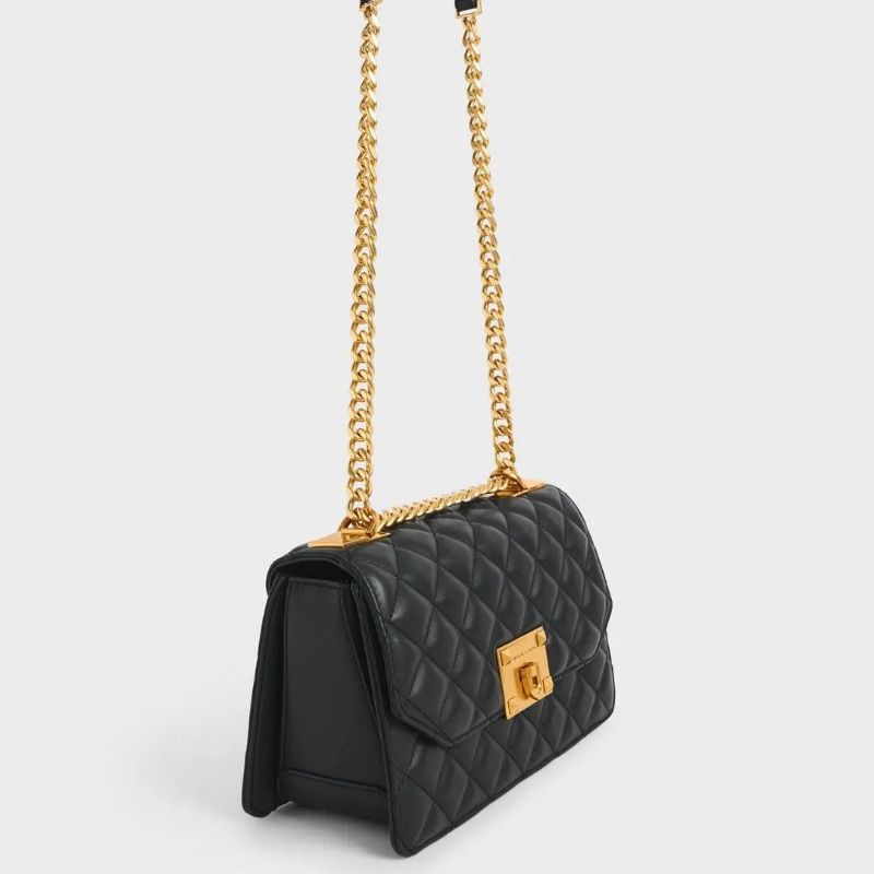 11.11 SALE | CK Quilted Chain Handle Bag