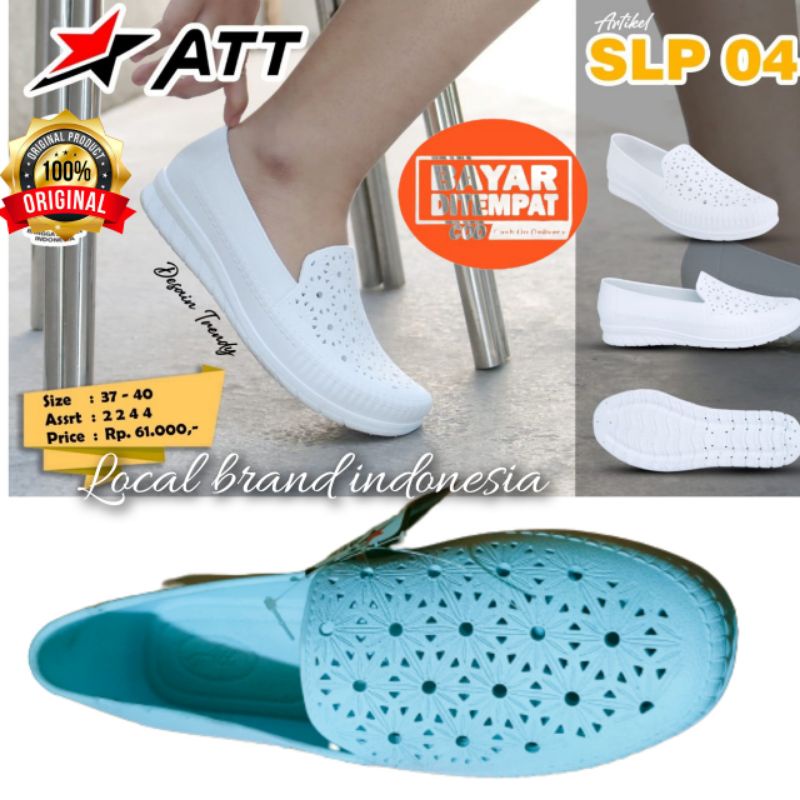 Sepatu karet slip on PEREMPUAN SEPATU ATT KARET PEREMPUAN