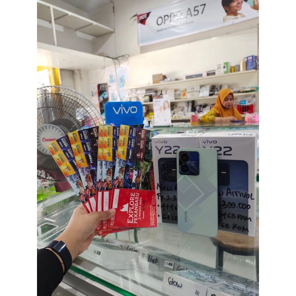 VIVO y22 4+4gb ram, baru