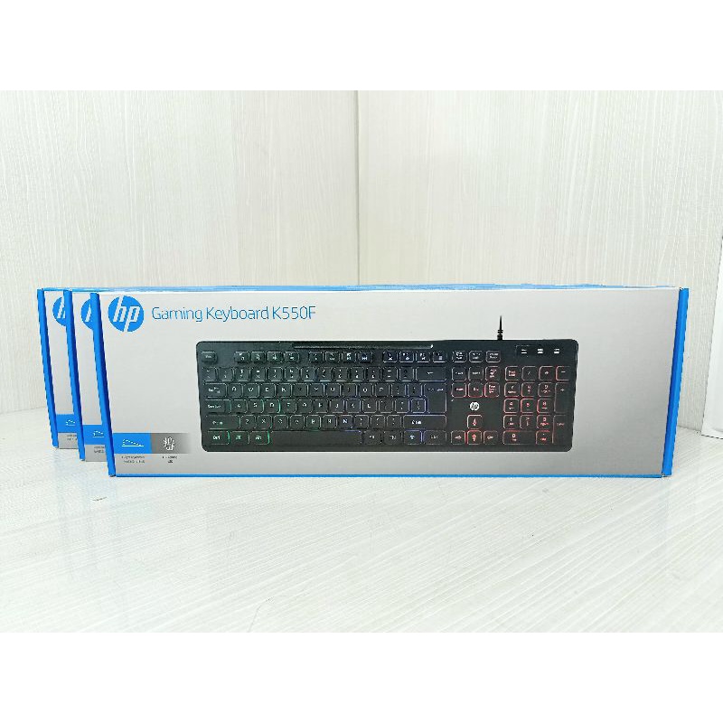 Keyboard LED Hp Gaming K550F USB New Bergaransi