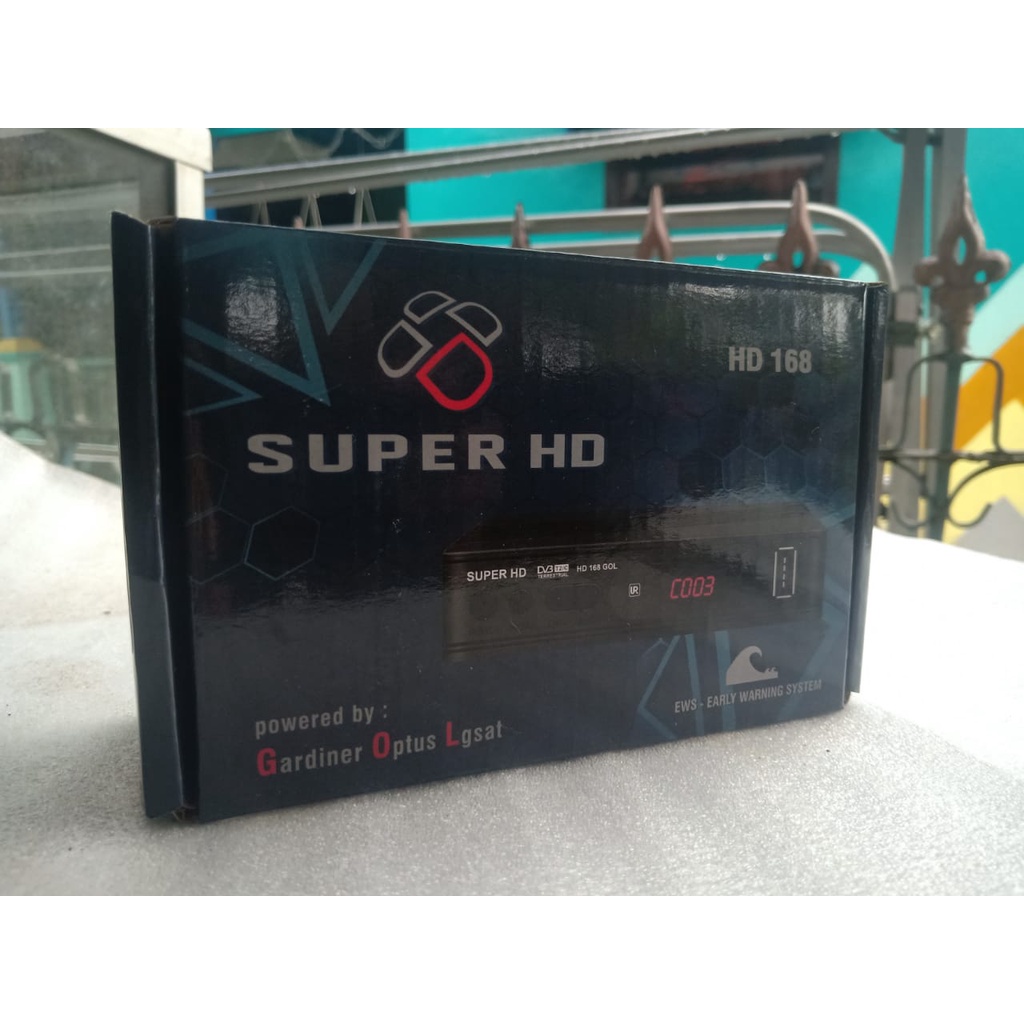 STB SET TOP BOX SUPER HD 168 / SUPER HD 168 GARDINER OPTUS LGSAT 100% ORIGINAL