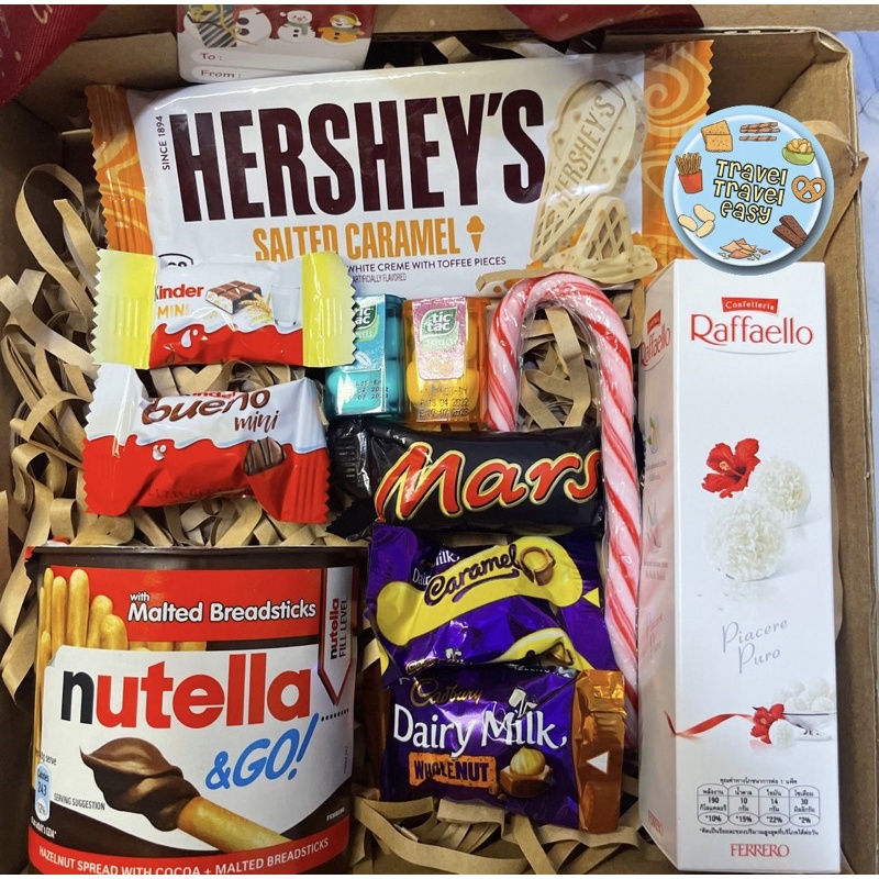 

Hampers Natal / Christmas Snack Box / Gift Box Snack Import Premium