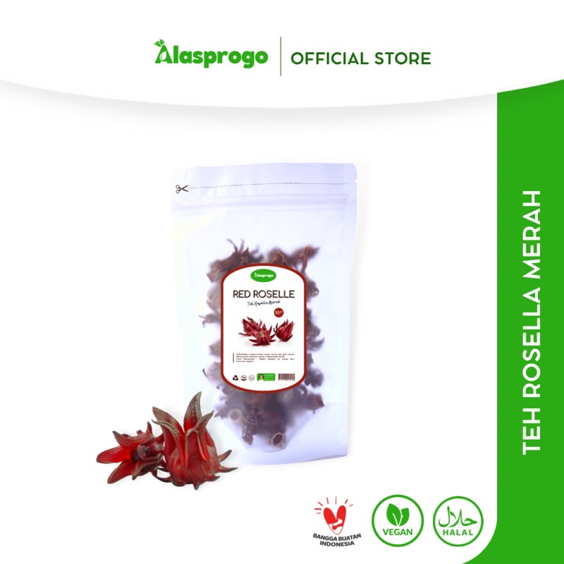 

Alasprogo Bunga Rosella Merah Kering / Teh Bunga Rosella Merah / Dried Red Roselle Flower