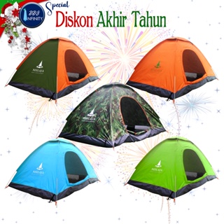 [DDS Infinity] Tenda Camping Kapasitas 1-3 Orang Tenda Otomatis Outdoor & Indoor Tenda Gunung