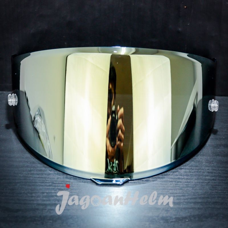 VISOR HELM KYT TTCOURSE  RTF  | FLAT IRIDIUM | CUSTOM TTCOURSE