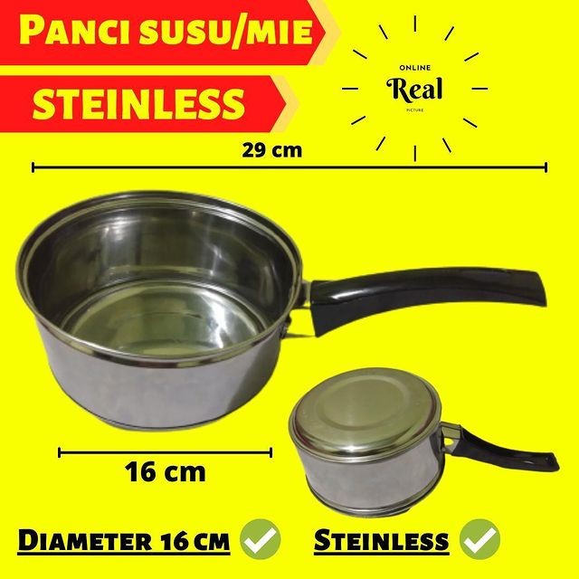 PROMO!! Panci Susu / Panci Mie diameter 16cm Termurah