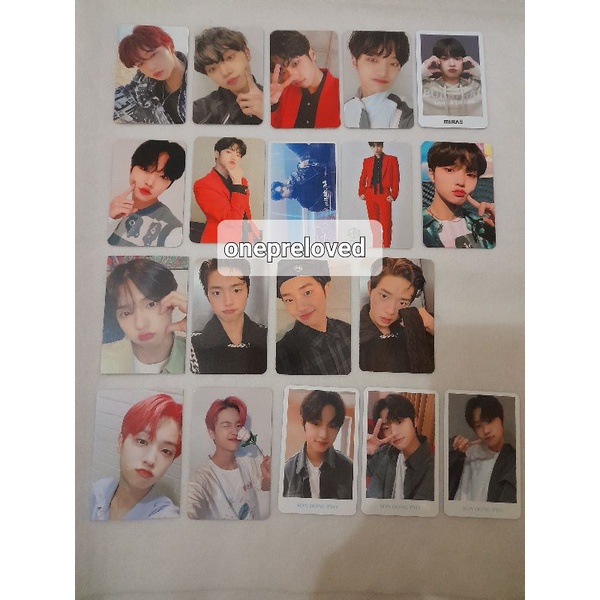 Son Dongpyo Photocard Mirae PC Photobook X1