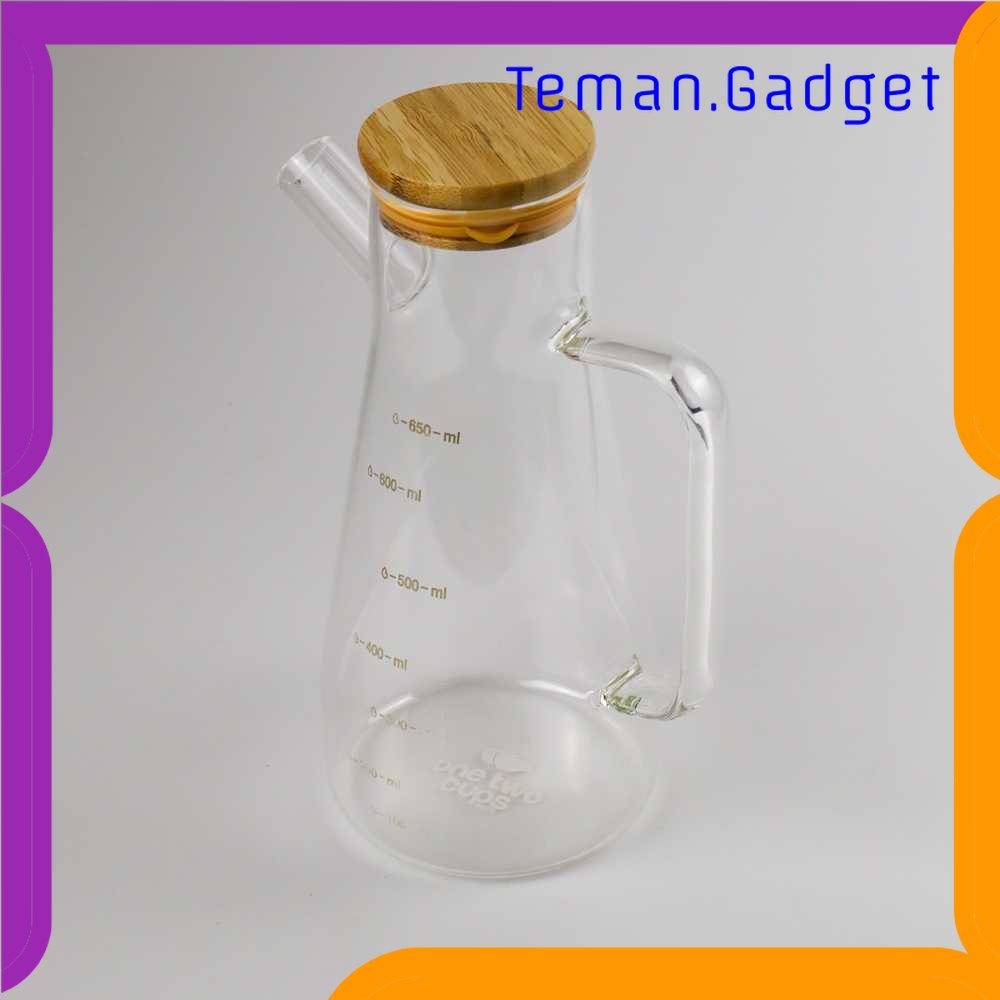TG - DPR One Two Cups Botol Minyak Kaca Glass Oil Bottle Heat Resistant - KG75