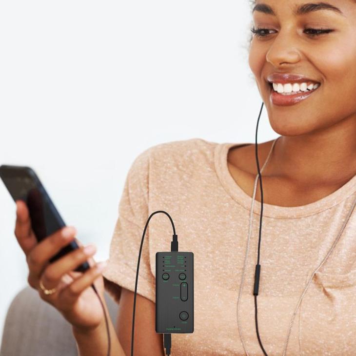 Jual Voice Changer Live Portable Handphone Headset Perubah Suara