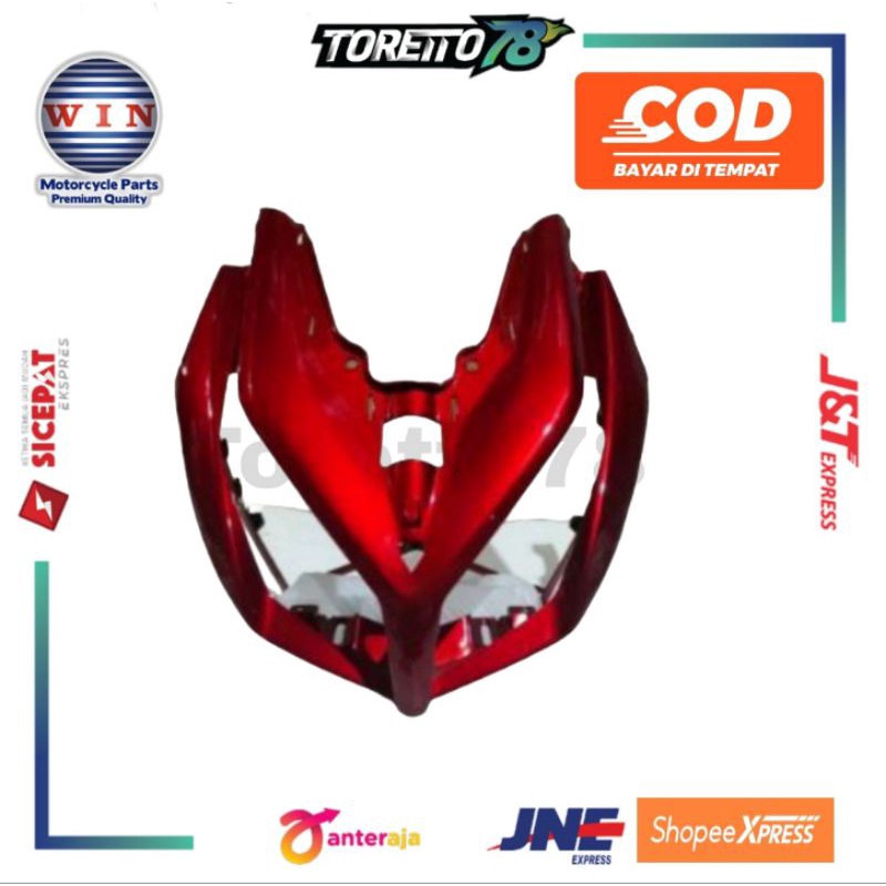 PANEL DEPAN PANEL LAMPU DEPAN HONDA VARIO TECHNO OLD MERK WIN