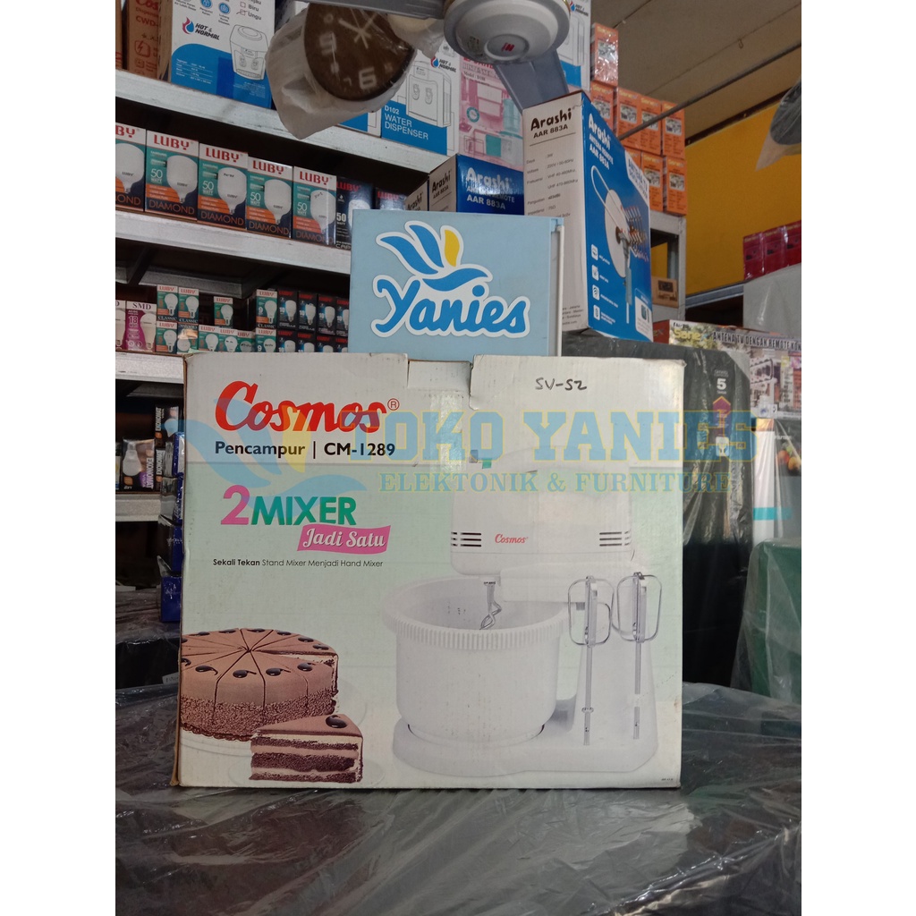 Mixer duduk COSMOS CM-1289 alat pencampur adonan