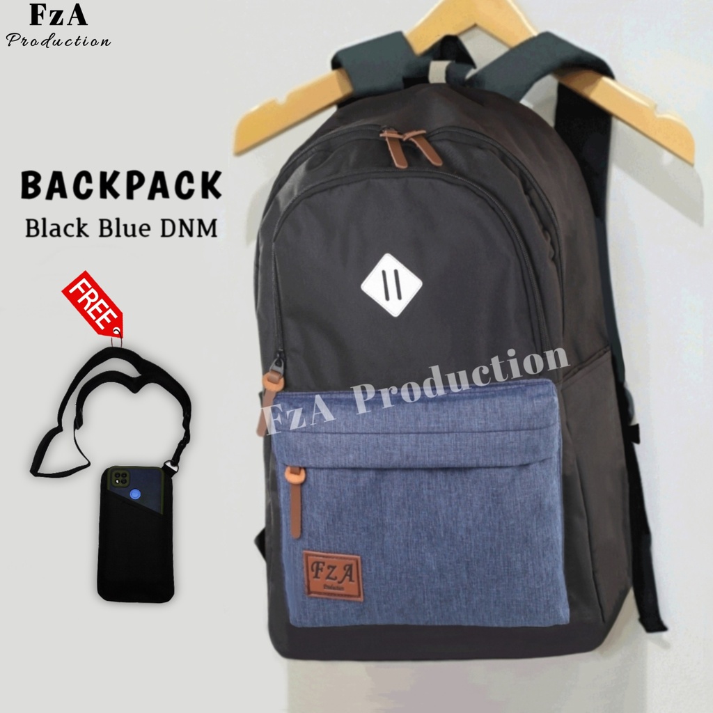 Big Promo..Tas Ransel Distro sekolah kuliah Kerja Pria 4286CV Tas Premium Gratis Sako Wallet BUY 1 GET 1