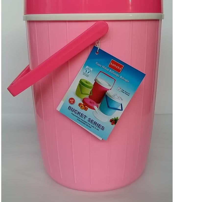Restock RICE BUCKET / TERMOS NASI ES BATU 17 LITER SANATA 17L