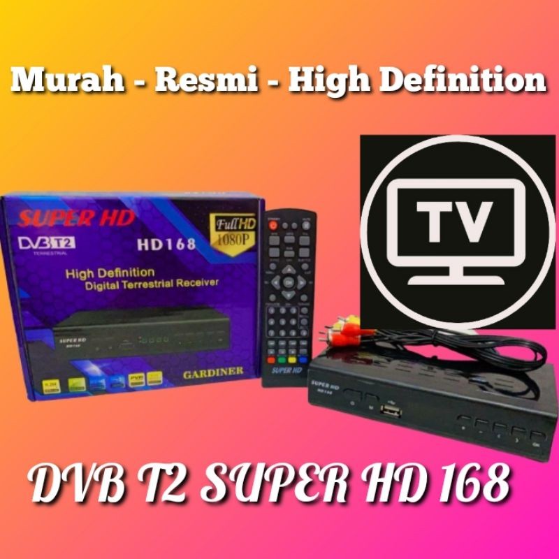 Md Gardiner Box UHF DVB Set Super T2 HD168 Set LG STB Digital Top