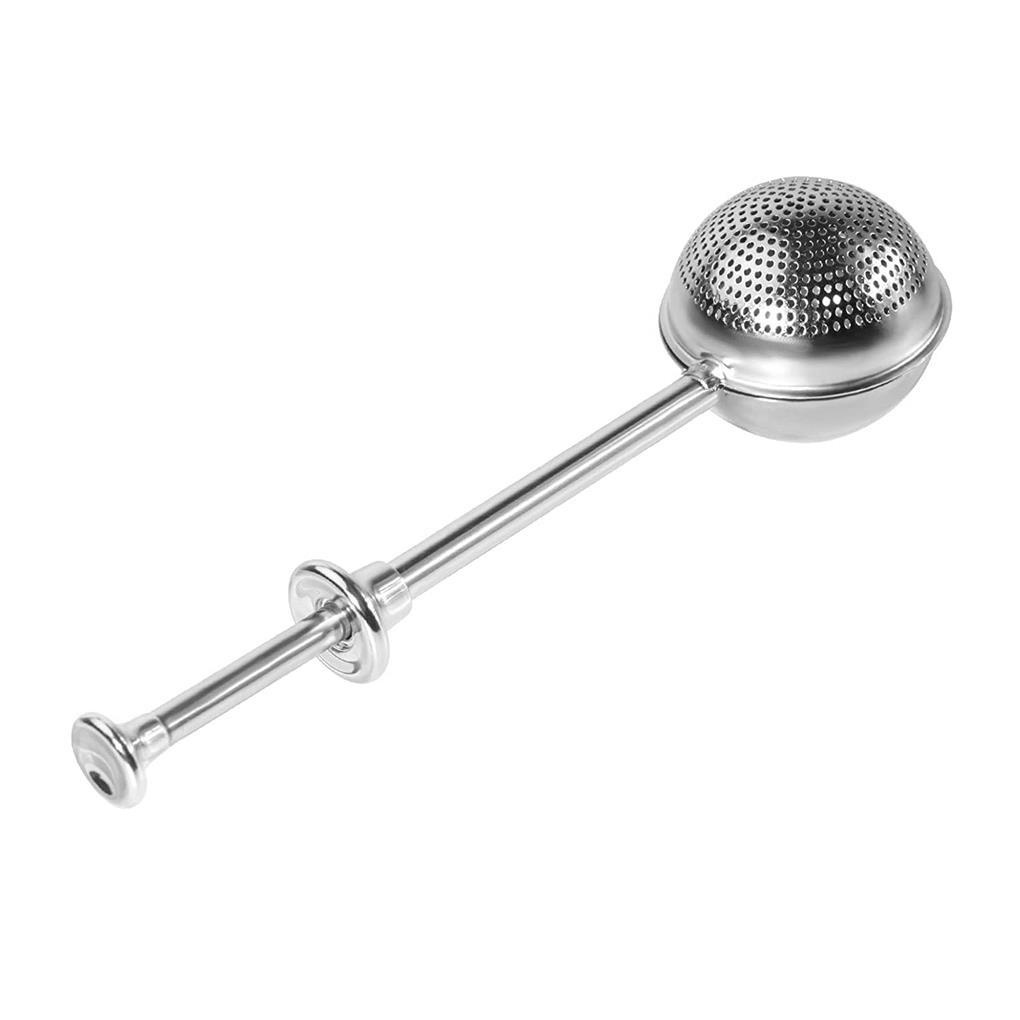 Shaker Duster Stainless Steel Portable Sugar Sifter Saringan Gula Tahan Aus Tongkat Debu Tahan Lama Untuk Dapur Kue Indoor