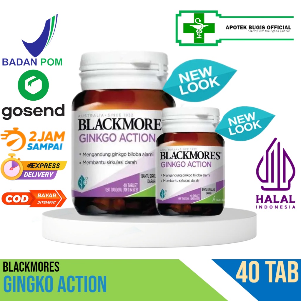Blackmores Ginkgo Action / Ginkgo Recall 30 Tablet