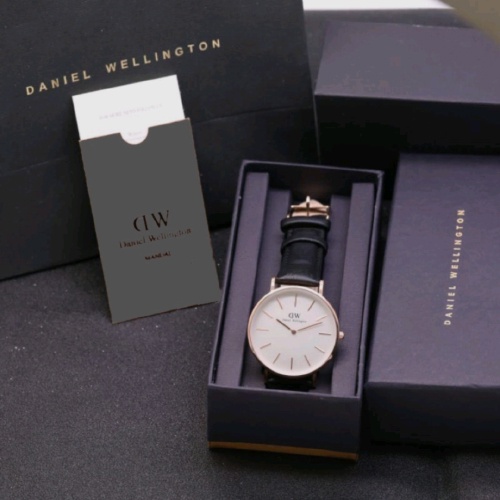【Beli 1 Gratis 5】Jam Tangan Pria Dw Original Jam Tangan Anti Air Dw Wanita Original Jam DW Kulit Jam