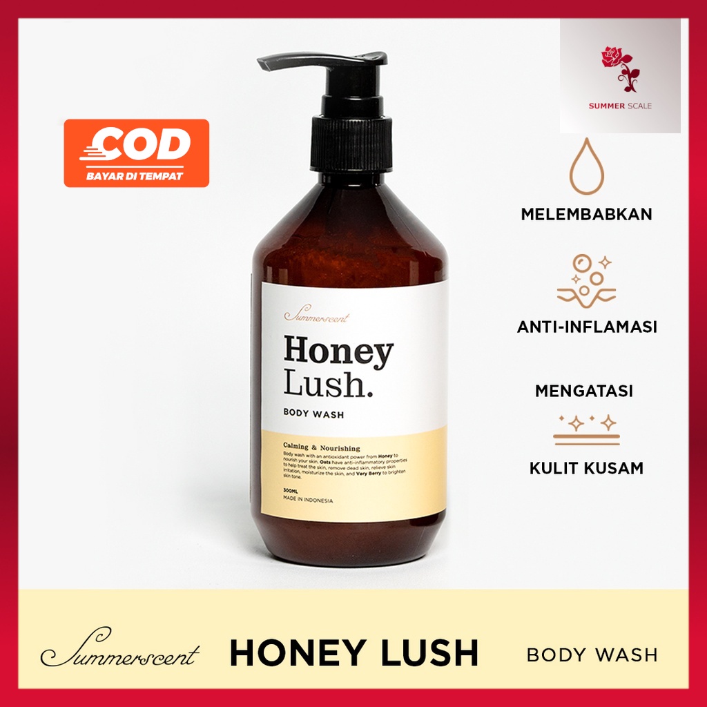 Summerscent Honey Lush Body Wash 300 ML