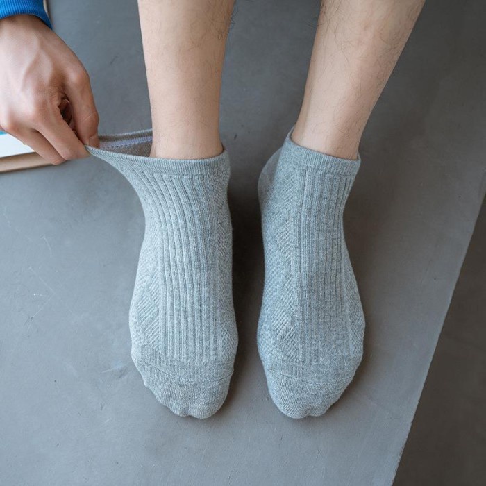 Kaos Kaki Embos Cool Tone Kaos Kaki Embosa Unisex Casual Sporty