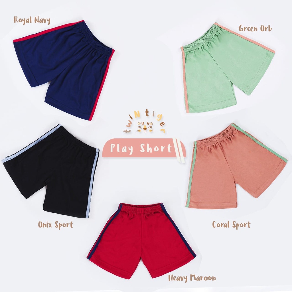 Twin Tiger Play Short Celana Pendek Anak 1-5 Tahun