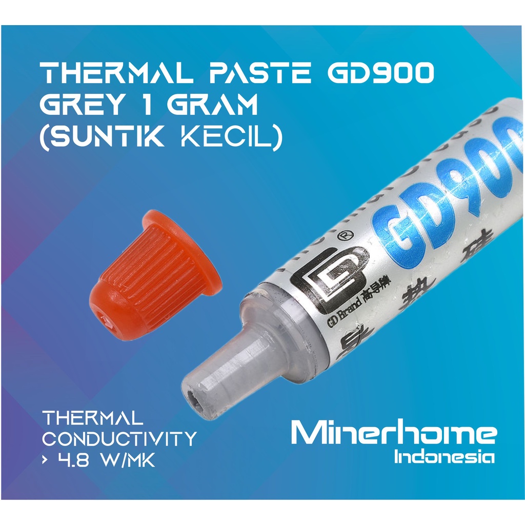Thermal Paste GD900 Grease Grey Conductivity 4.8W/M-K
