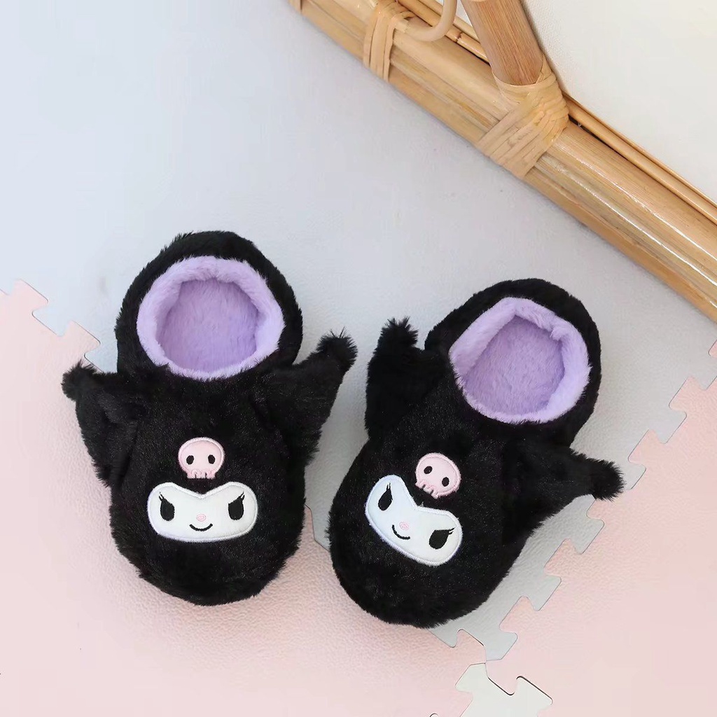 SANDAL RUMAH CINNAMOROLL MELODY KUROMI TWIN STARS KIKI LALA HANGYODON POMPOMPURIN HELLO KITTY SEPATU KAMAR IMPOR