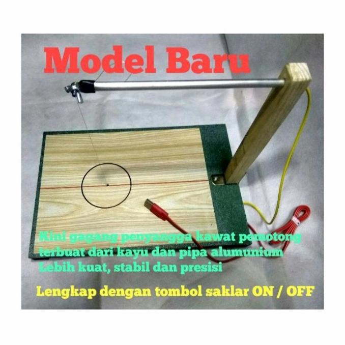 

alat potong Styrofoam model meja pakai daya USB