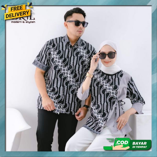 Bsju Sarimbit Keluarga Baju Kopel Kekinian Stelan Couple Pesta Kondangan Kouple Bju Pasangan Pakaian