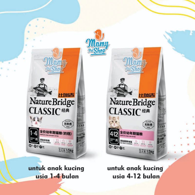 NATURE BRIDGE KITTEN 1.5 KG