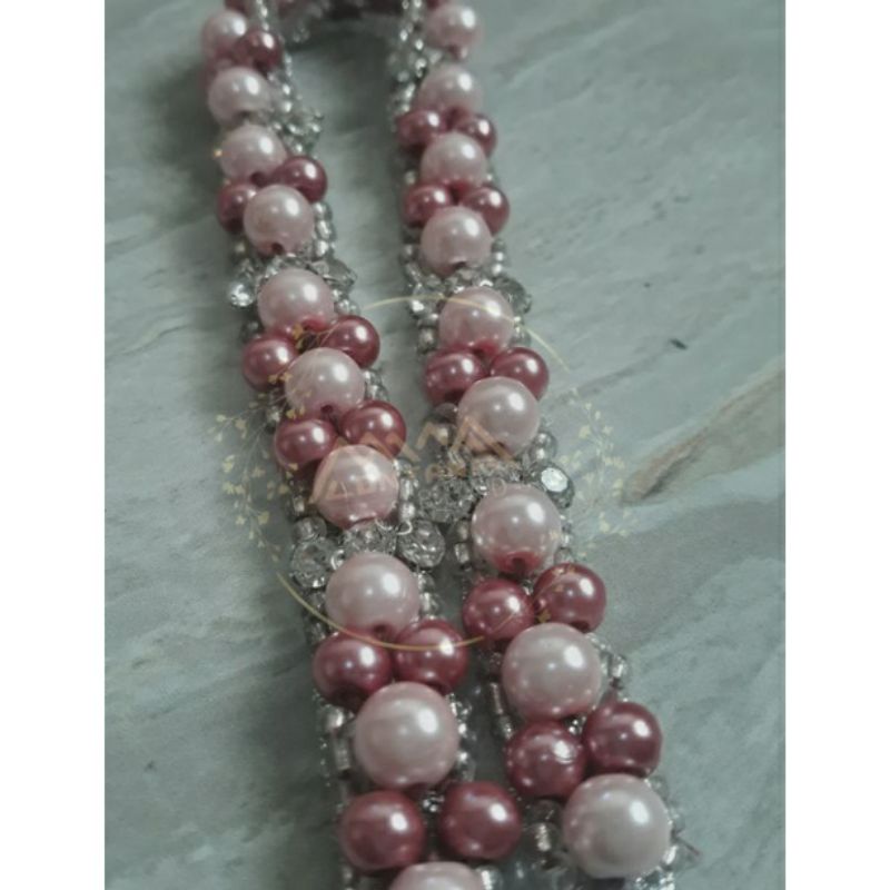 Image of PAYET MUTIARA RANGKAI /PAYET RENDA/RENDA MUTIARA/PAYET MUTIARA/MULTI FUNGSI #0